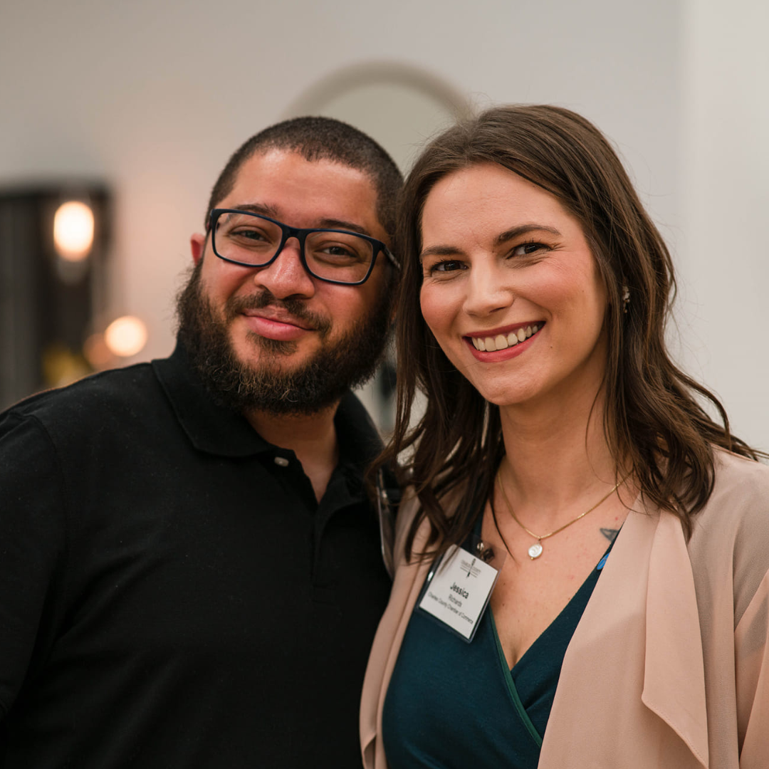 Photo of author and her friend who helps her view things with fresh eyes. 